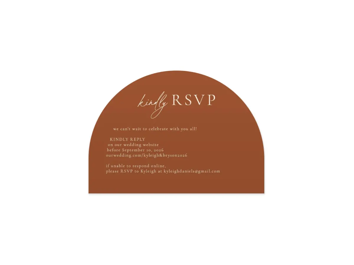 Wedding Invitation Shapes