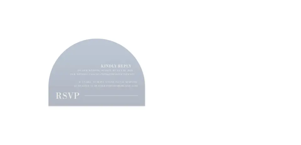 Wedding Invitation Shapes