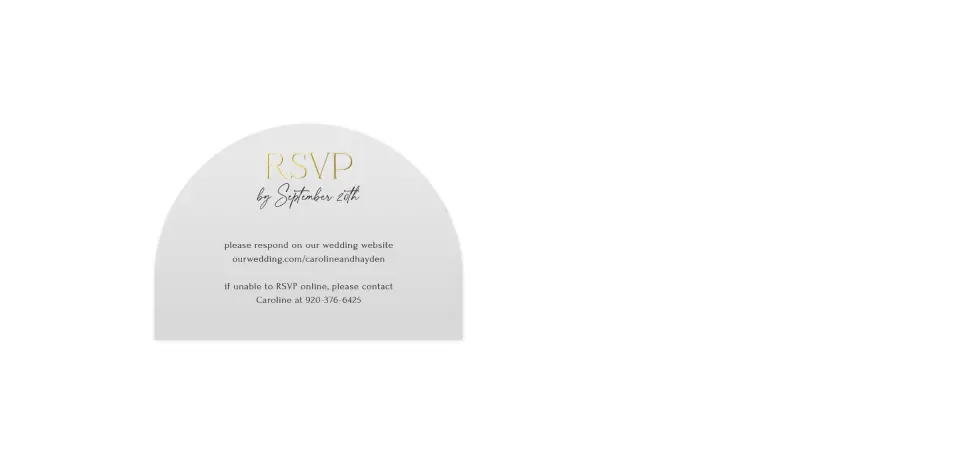 Wedding Invitation Shapes