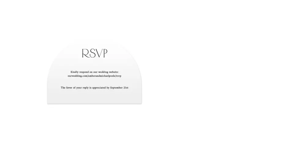 Wedding Invitation Shapes