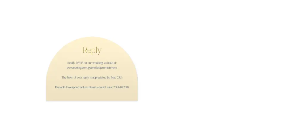 Wedding Invitation Shapes
