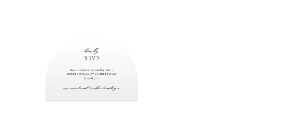 Wedding Invitation Shapes