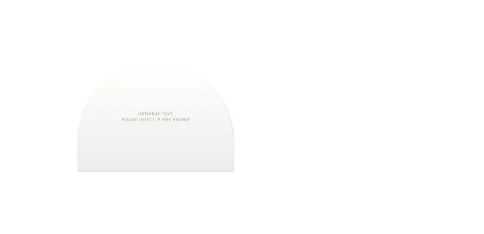 Wedding Invitation Shapes