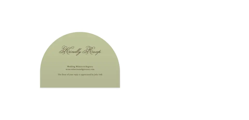 Wedding Invitation Shapes