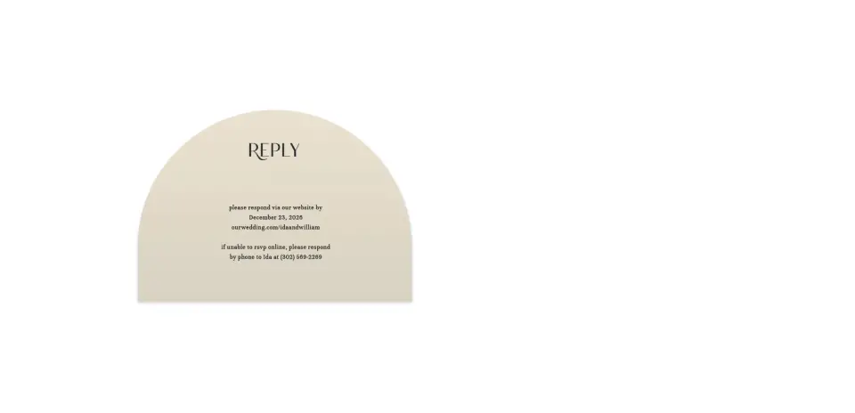 Wedding Invitation Shapes