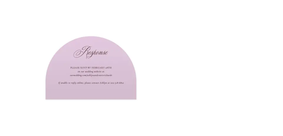 Wedding Invitation Shapes