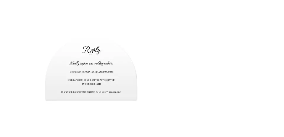 Wedding Invitation Shapes