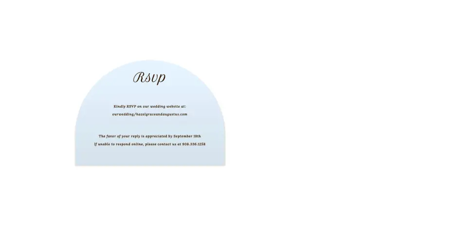 Wedding Invitation Shapes