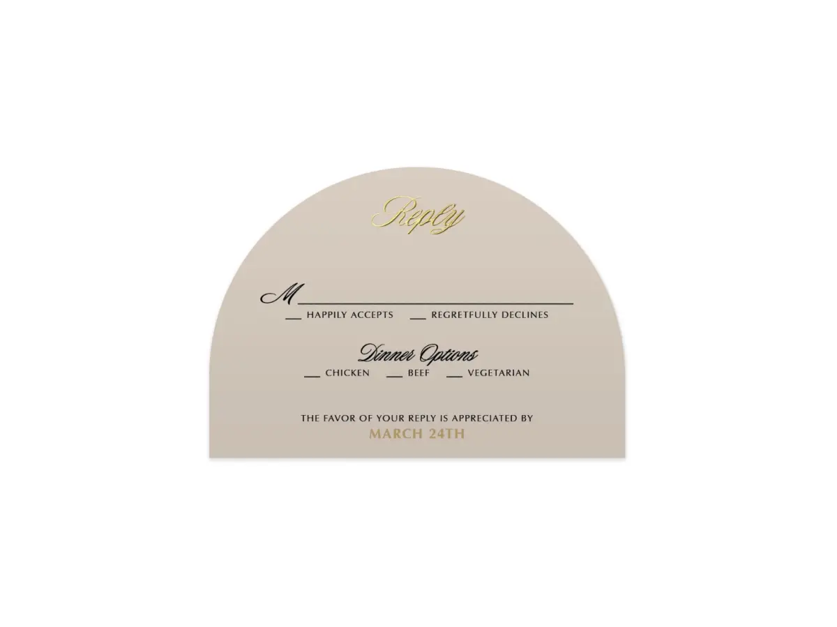 Wedding Invitation Shapes