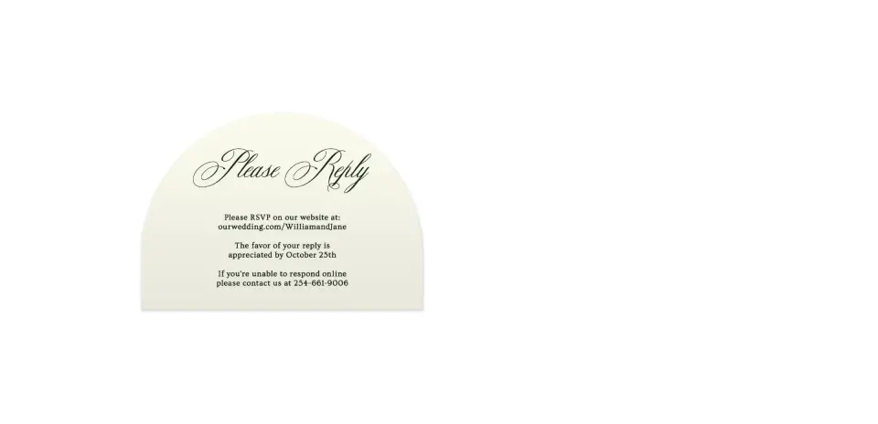 Wedding Invitation Shapes
