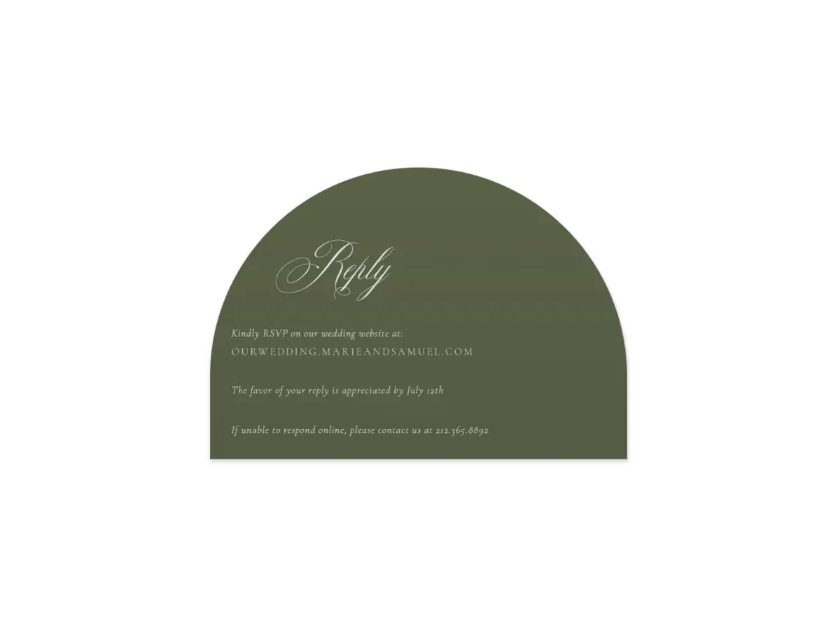 Wedding Invitation Shapes