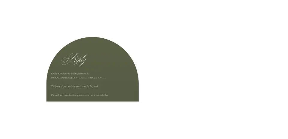 Wedding Invitation Shapes