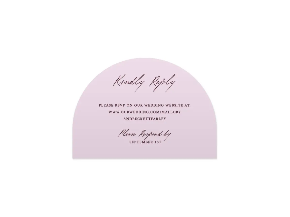 Wedding Invitation Shapes