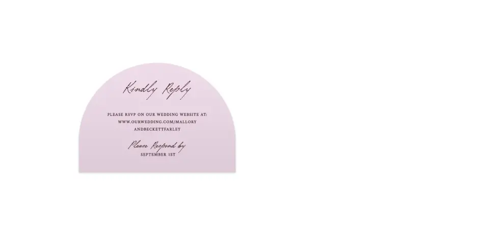 Wedding Invitation Shapes