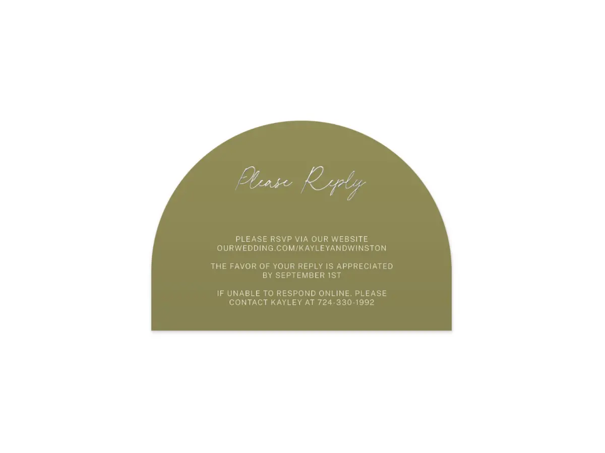 Wedding Invitation Shapes