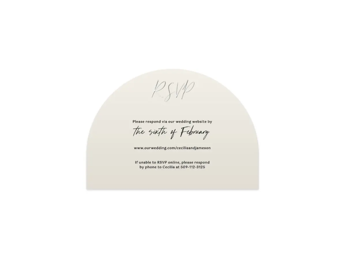 Wedding Invitation Shapes