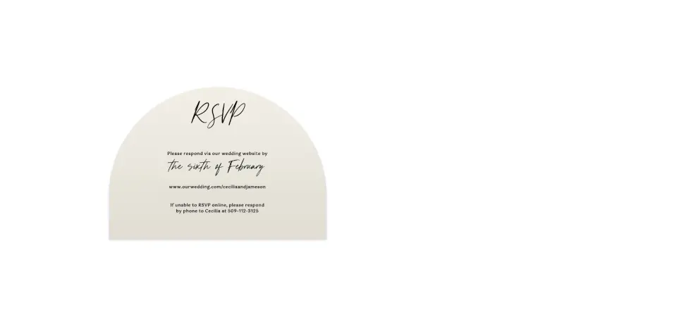 Wedding Invitation Shapes