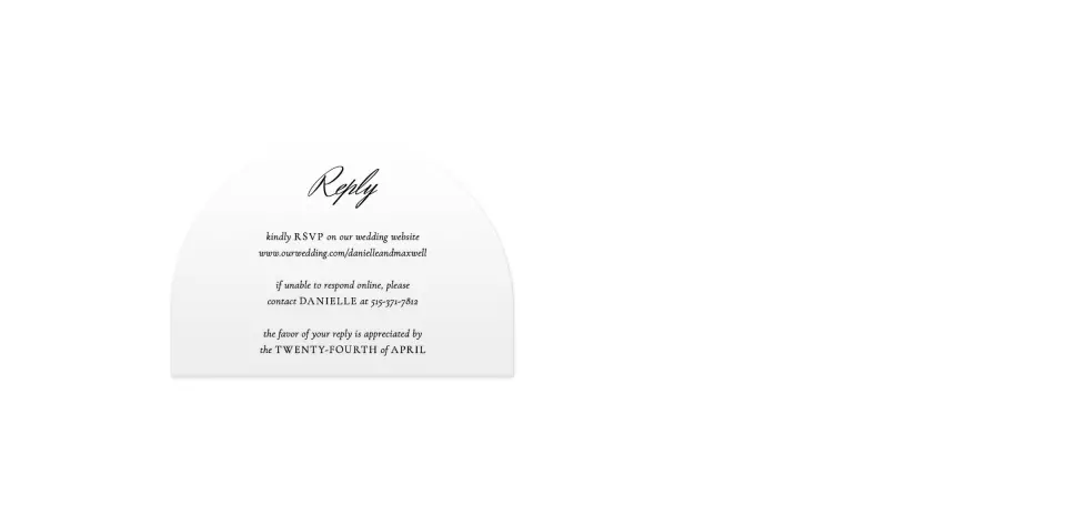 Wedding Invitation Shapes