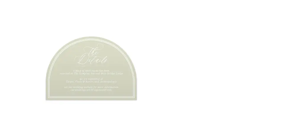 Wedding Invitation Shapes