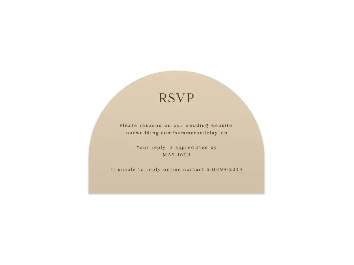 Wedding Invitation Shapes