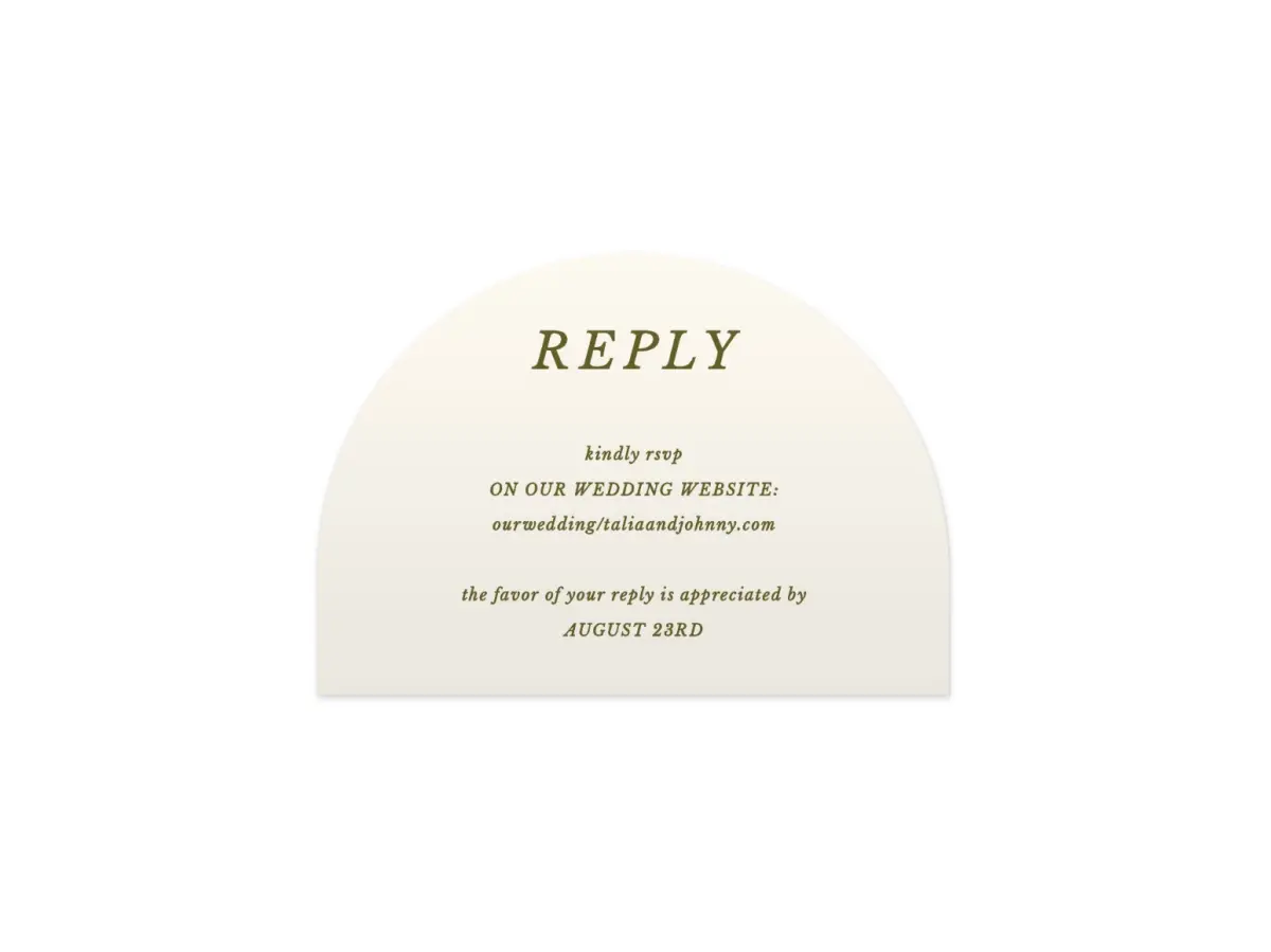 Wedding Invitation Shapes