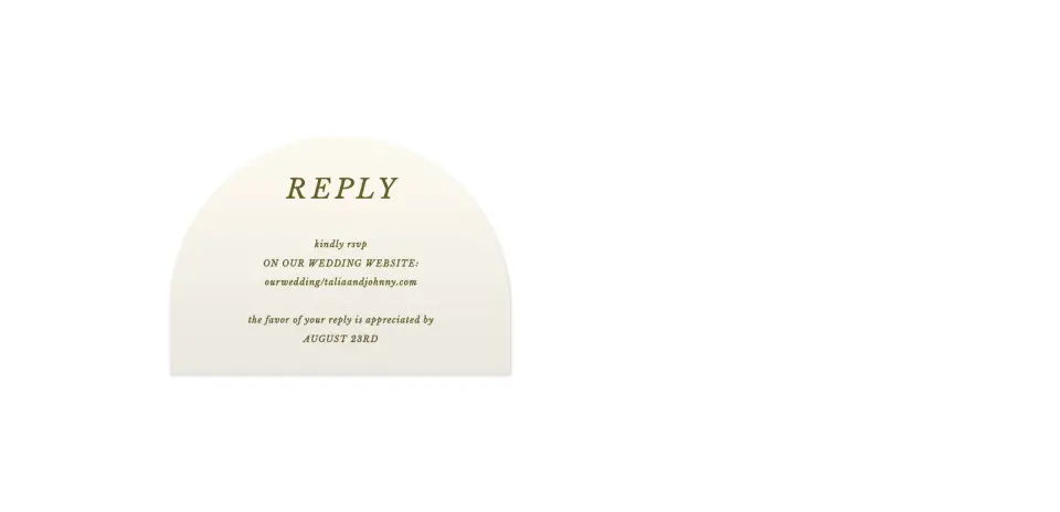 Wedding Invitation Shapes