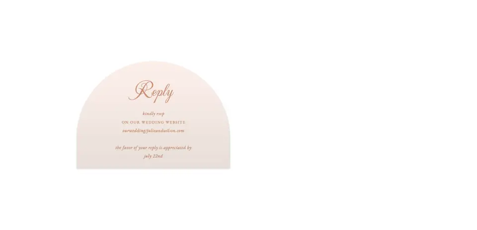 Wedding Invitation Shapes