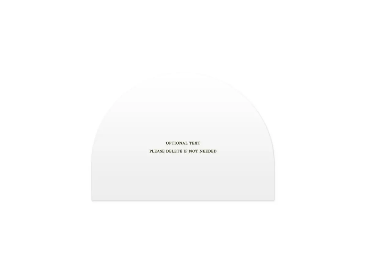 Wedding Invitation Shapes