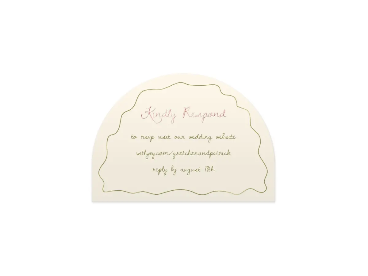 Wedding Invitation Shapes