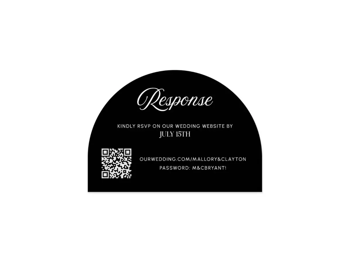 Wedding Invitation Shapes