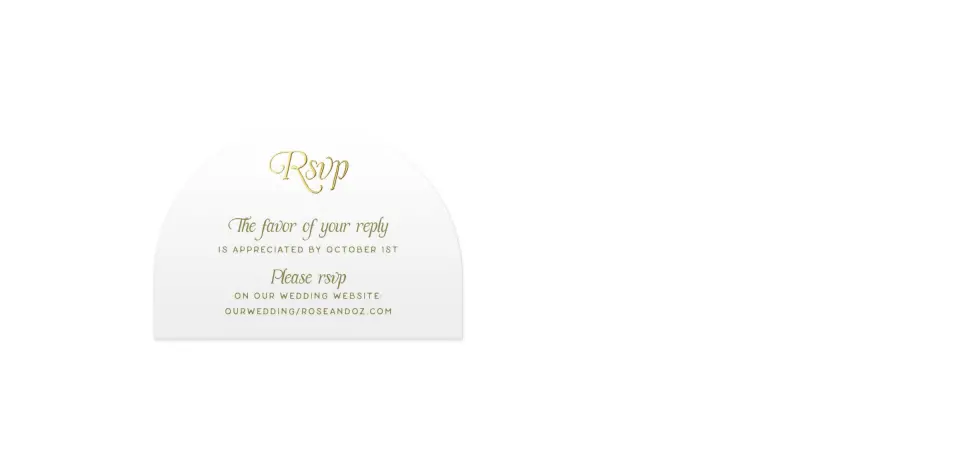 Wedding Invitation Shapes