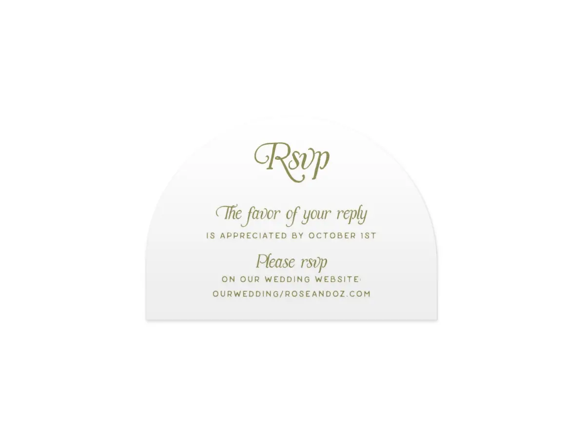 Wedding Invitation Shapes