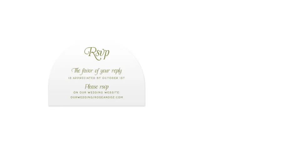 Wedding Invitation Shapes