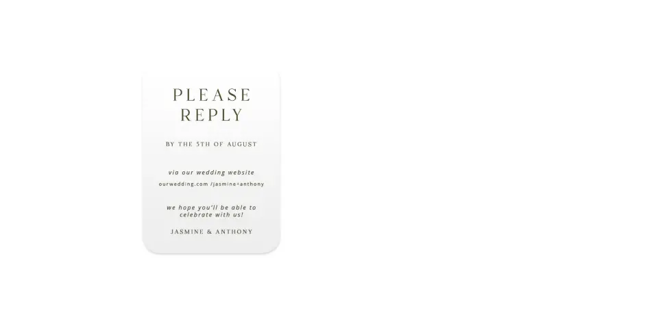 Wedding Invitation Shapes