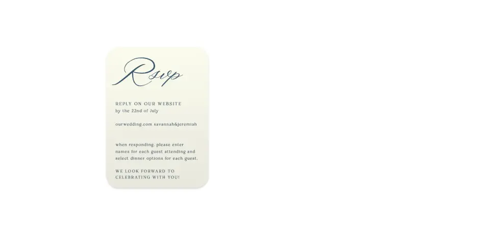 Wedding Invitation Shapes
