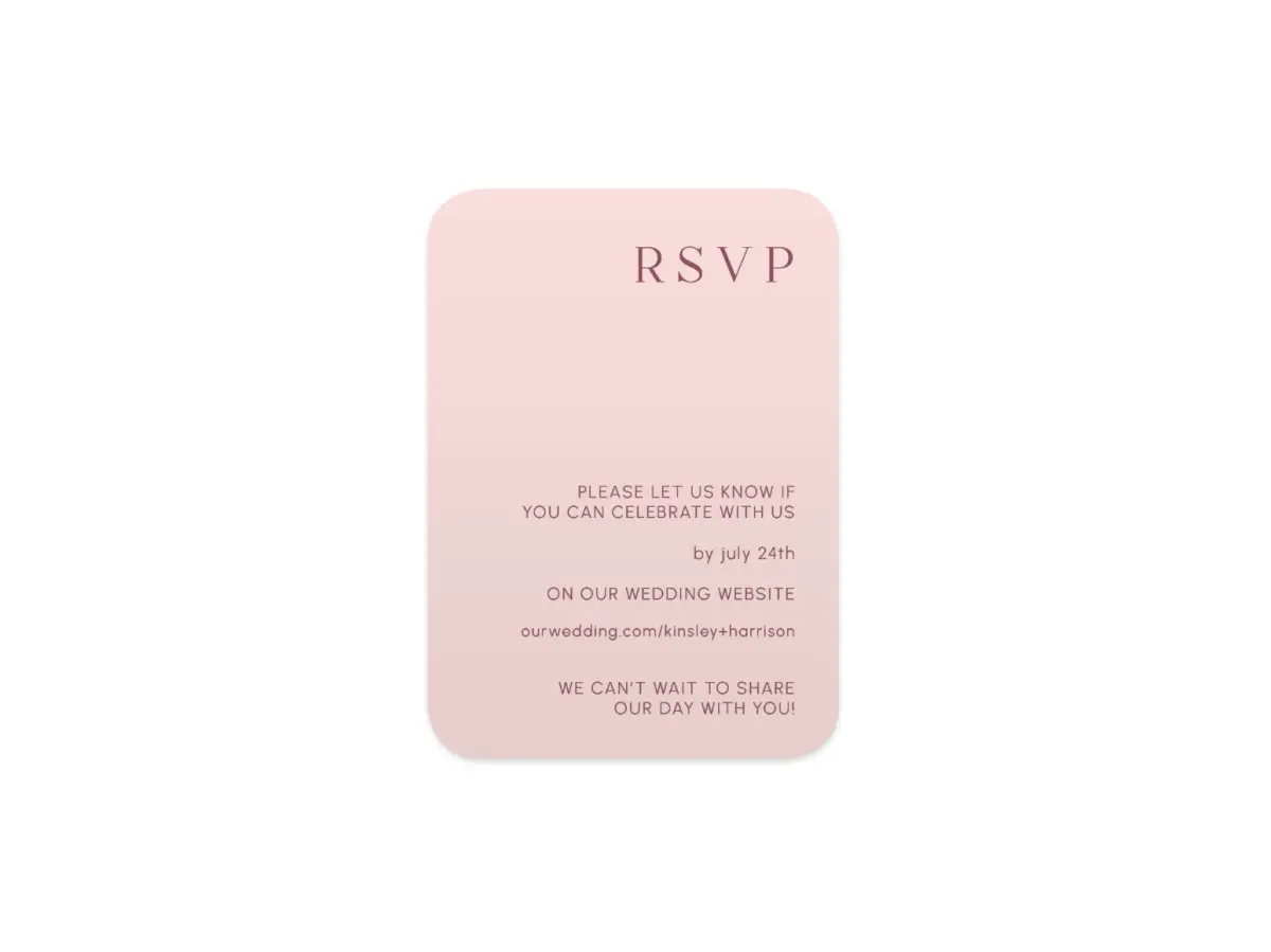Wedding Invitation Shapes