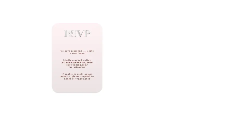 Wedding Invitation Shapes