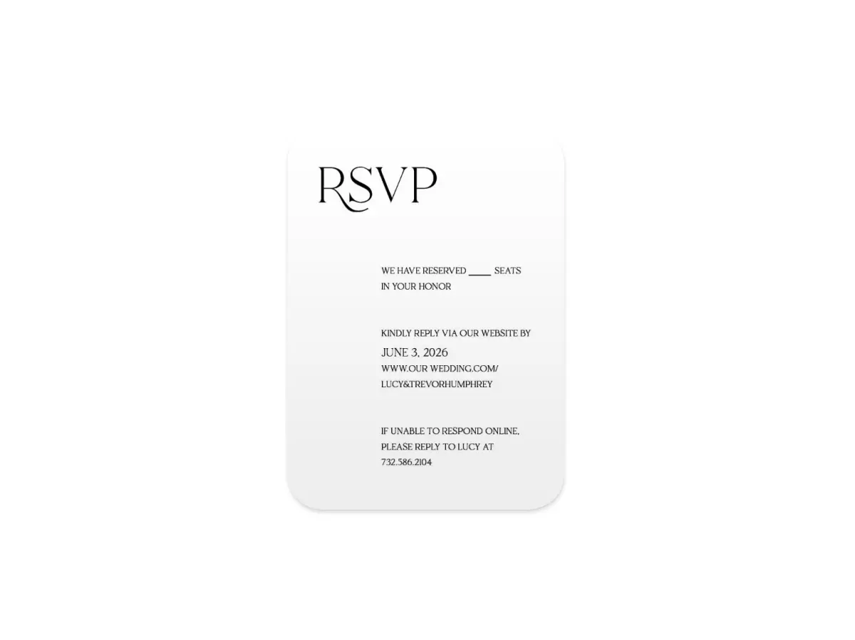 Wedding Invitation Shapes