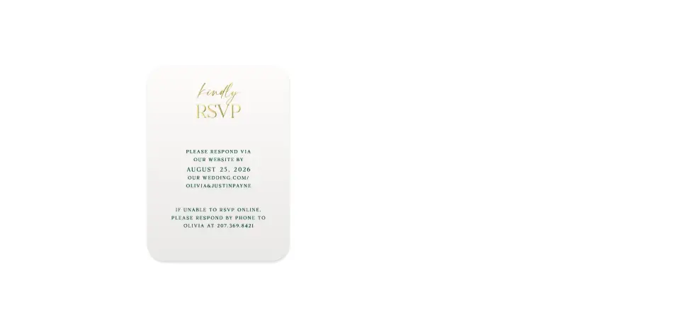 Wedding Invitation Shapes