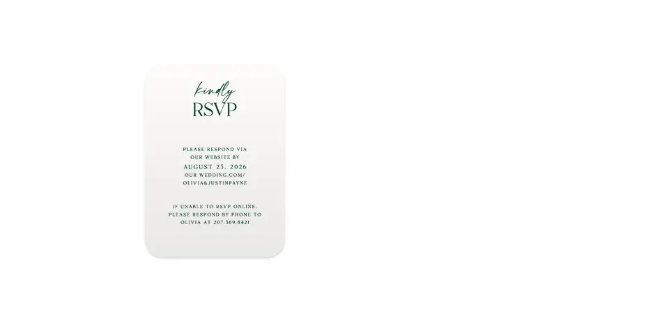 Wedding Invitation Shapes