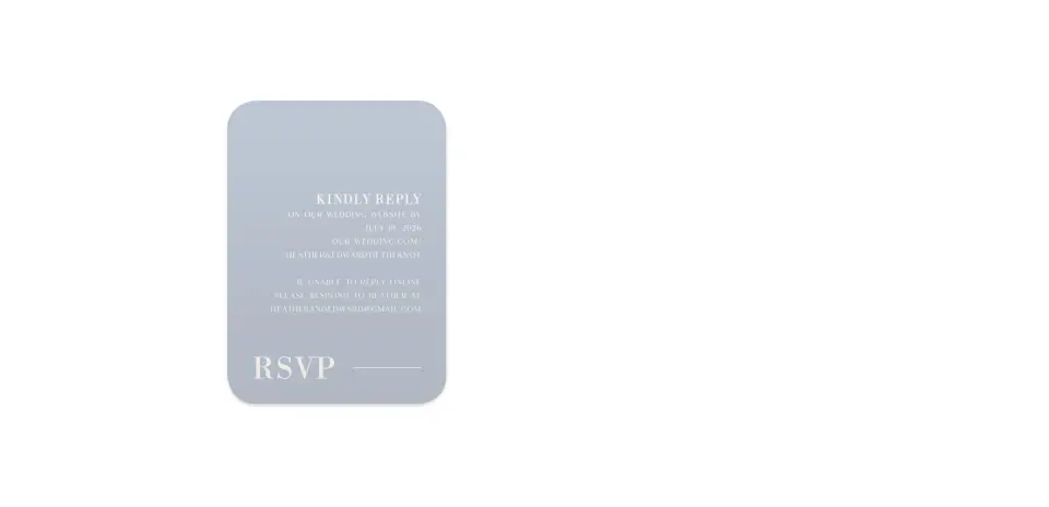 Wedding Invitation Shapes