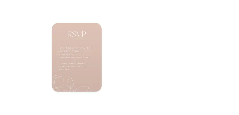 Wedding Invitation Shapes