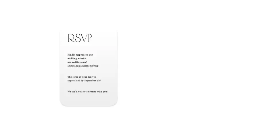 Wedding Invitation Shapes