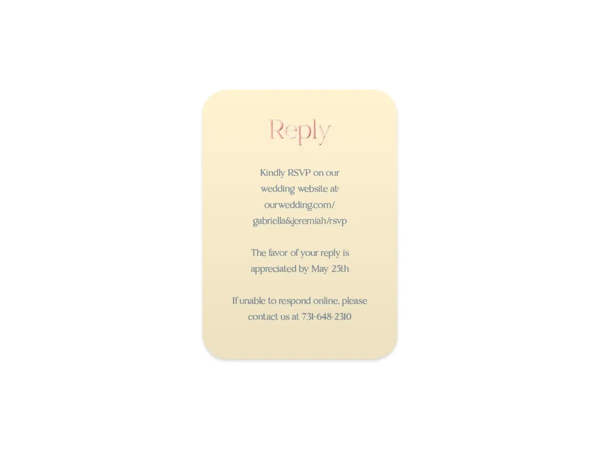 Wedding Invitation Shapes