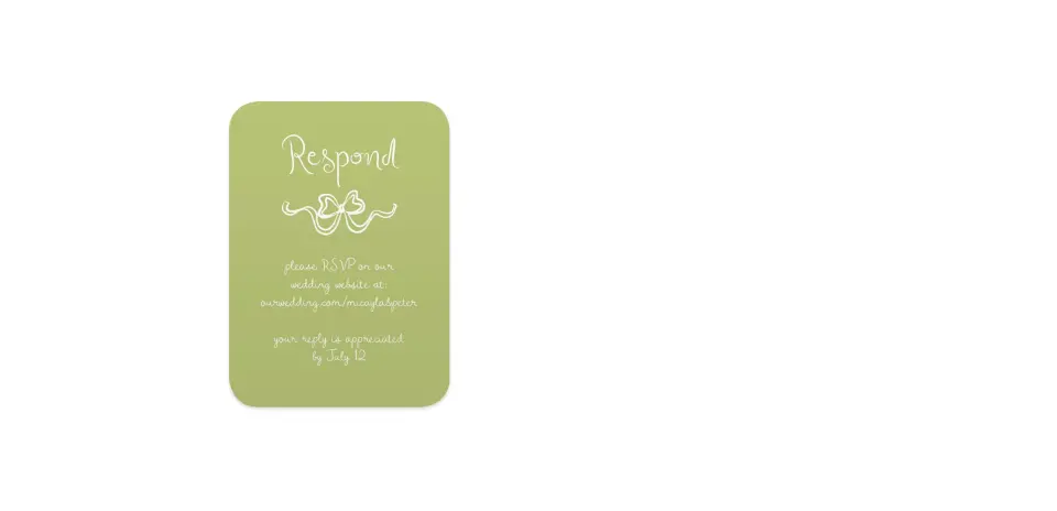 Wedding Invitation Shapes