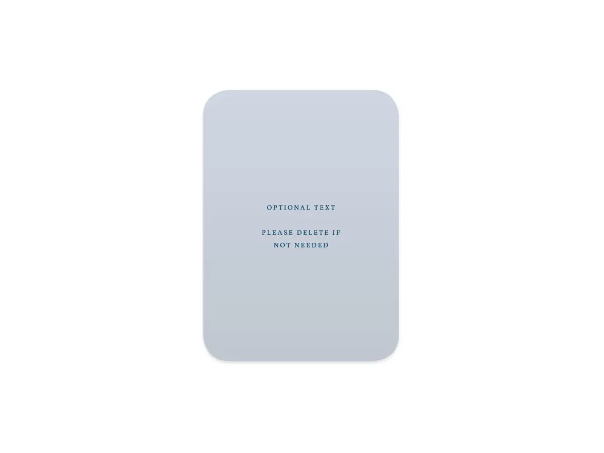 Wedding Invitation Shapes