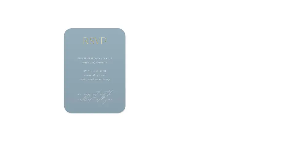 Wedding Invitation Shapes