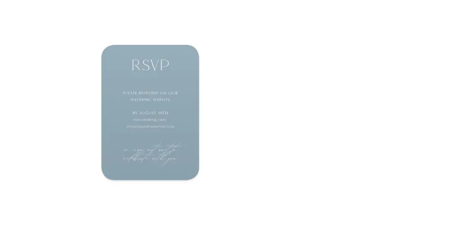 Wedding Invitation Shapes
