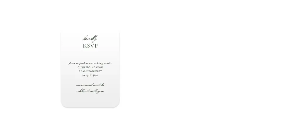 Wedding Invitation Shapes