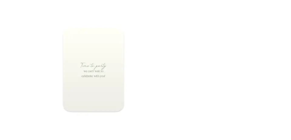 Wedding Invitation Shapes